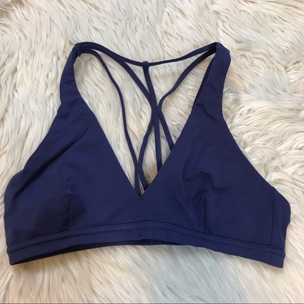 lululemon athletica Blue Tank Top